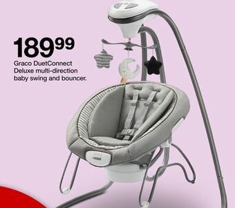 Target Graco duetconnect deluxe multi-direction baby swing and bouncer offer