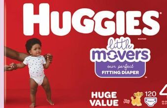 Target Huggies little movers 120-ct. diapers offer
