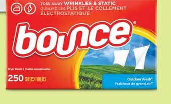 Target Bounce 250-ct. dryer sheets offer