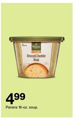 Target Panera 16-oz. soup offer