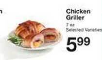 Price Chopper Chicken griller offer