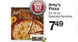 Price Chopper Amy's pizza offer