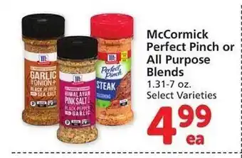 Vons Mccormick perfect pinch or all purpose blends offer
