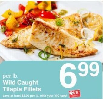 Harris Teeter Wild caught Tilapia Fillets offer