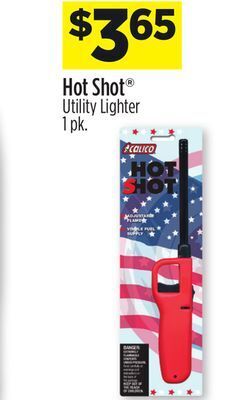 Dollar General Hot shot® utility lighter offer
