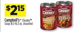Dollar General Campbell's® chunky™ soup offer