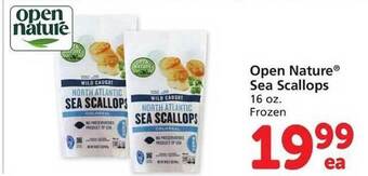 Vons Open nature sea scallops offer