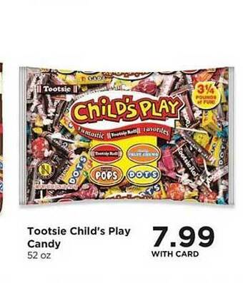 QFC Tootsie child's play candy offer