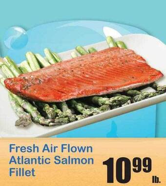 Times Supermarkets Fresh air flown atlantic salmon fillet offer