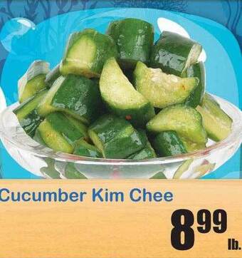 Times Supermarkets Cucumber kim chee offer