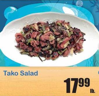 Times Supermarkets Tako salad offer