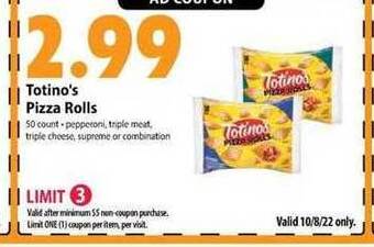 Festival Foods Totino's pizza rolls offer