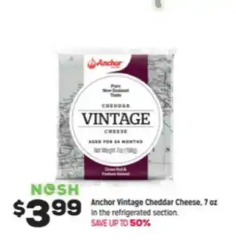 Grocery Outlet Anchor vintage cheddar cheese offer