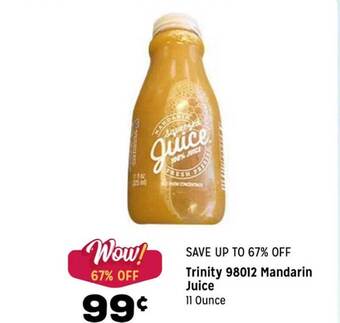 Grocery Outlet Trinity 98012 mandarin juice offer