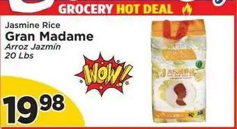 Presidente Jasmine rice gran madame offer