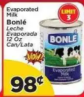 Presidente Evaporated milk bonlé offer