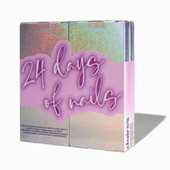 Claire's 24 days of nails holiday advent calendar offer