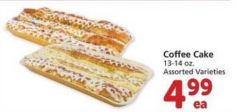Vons Coffee cake offer