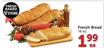 Vons French bread offer