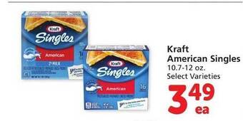 Vons Kraft american singles offer