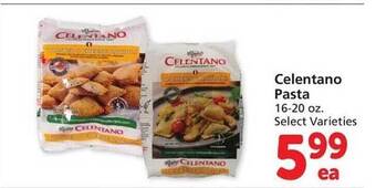 Vons Celentano pasta offer