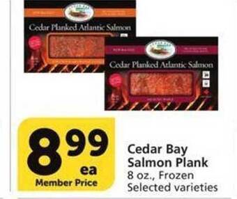 Vons Cedar bay salmon plank offer