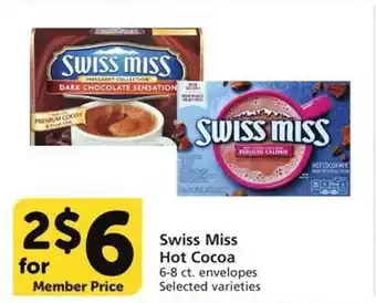 Vons Swiss miss hot cocoa offer