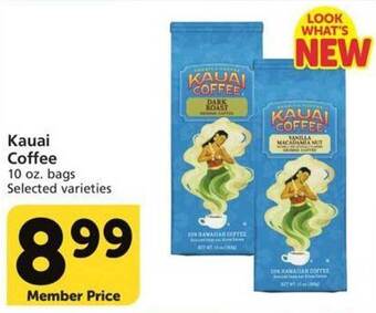 Vons Kauai coffee offer