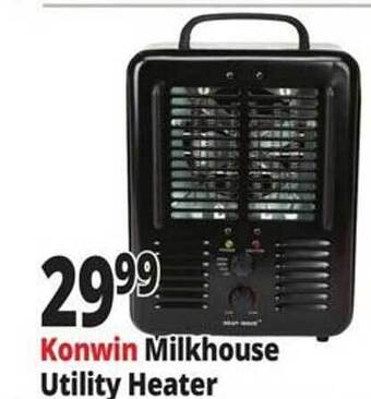Ocean State Job Lot Konwin milkhouse utility heater offer