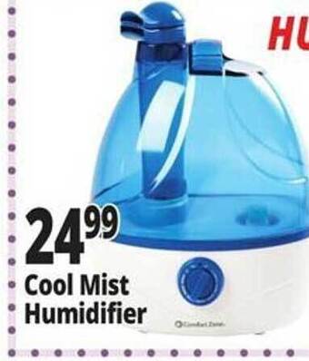 Ocean State Job Lot Cool mist humidifier offer
