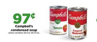 Hy-Vee Campbell's condensed soup offer