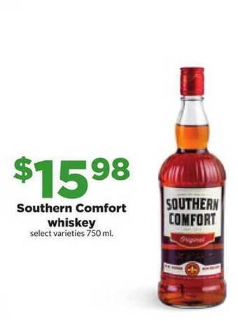 Hy-Vee Southern comfort whiskey offer
