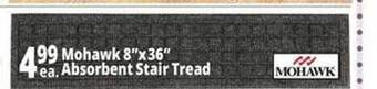 Ocean State Job Lot Mohawk absorbent stair tread offer