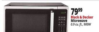 Ocean State Job Lot Black & decker microwave offer