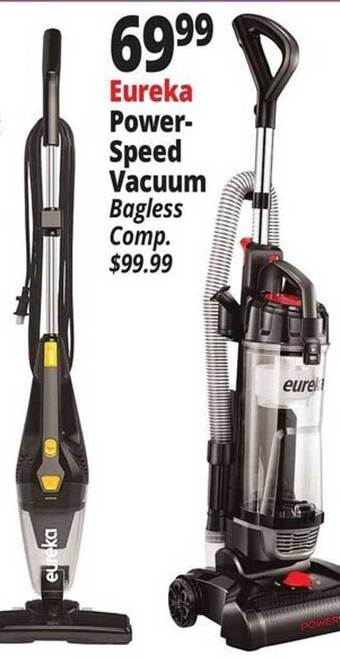Ocean State Job Lot Eureka power-speed vacuum offer