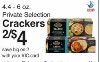 Harris Teeter Crackers offer