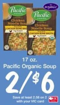 Harris Teeter Pacific Organic Soup offer