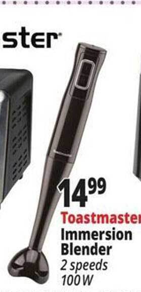 Ocean State Job Lot Toastmaster immersion blender offer