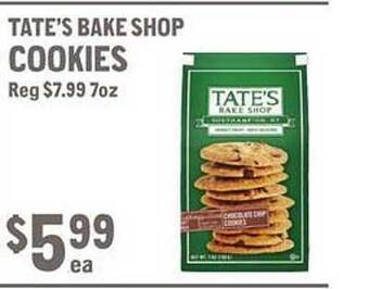 New Seasons Market Tate's bake shop cookies offer