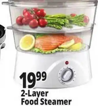 Ocean State Job Lot 2-layer food steamer offer