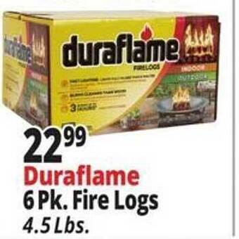 Ocean State Job Lot Duraflame fire logs offer