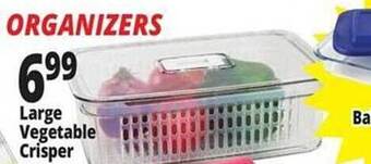Ocean State Job Lot Large vegetable crisper offer
