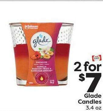 Weis Markets Glade candles offer
