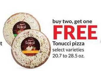 Hy-Vee Tonucci pizza offer