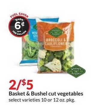 Hy-Vee Basket & bushel cut vegetables offer