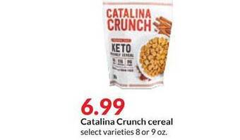 Hy-Vee Catalina crunch cereal offer