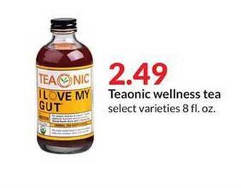 Hy-Vee Teaonic wellness tea offer