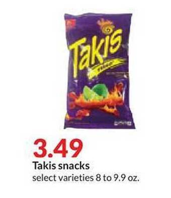 Hy-Vee Takis snacks offer