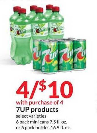 Hy-Vee 7up products offer