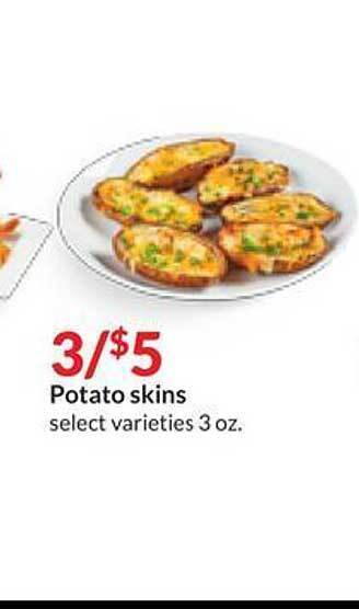Hy-Vee Potato skins offer